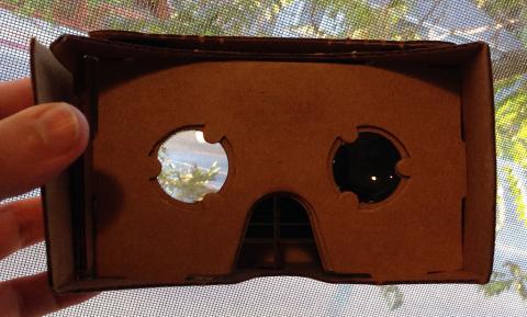 Google Cardboard example