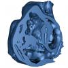 Screen shot of 3D printable heart - interior
